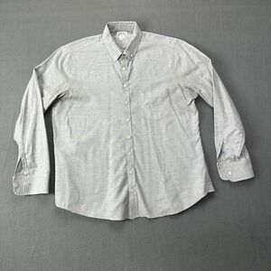 Kirrin Finch Shirt Womens 16 Gray Button Up Androgynous